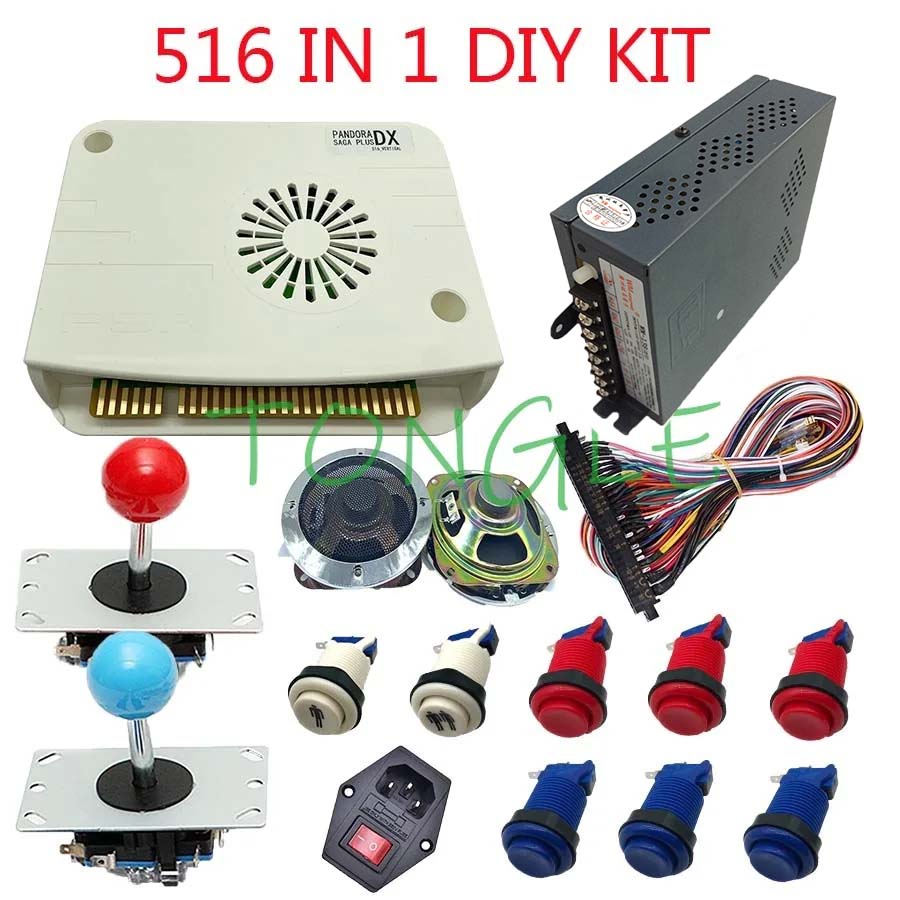 Arcade Cabinet Diy Kit 2 Player - Scheda Arcade Verticale SAGA PLUS DX