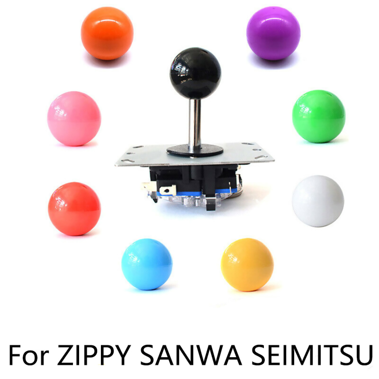 Arcade Joystick Sanwa Jlf Ball Top - 1 PC Multi Colori Arcade Top