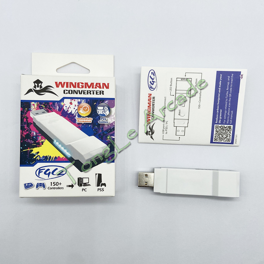 Arcade Stick For Ps5 Pc Switch - Convertitore Brook Wingman FGC 2 Nativo