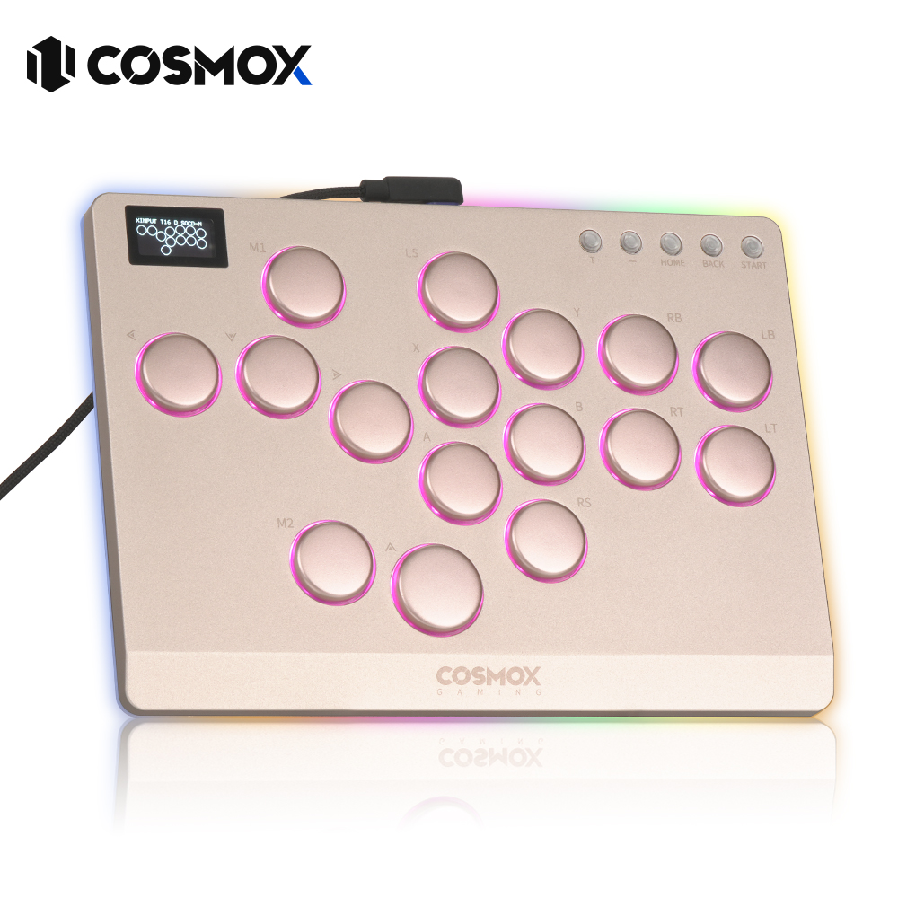 Arcade Fight Stick Hitbox Leverless - Joystick da gioco con controller senza