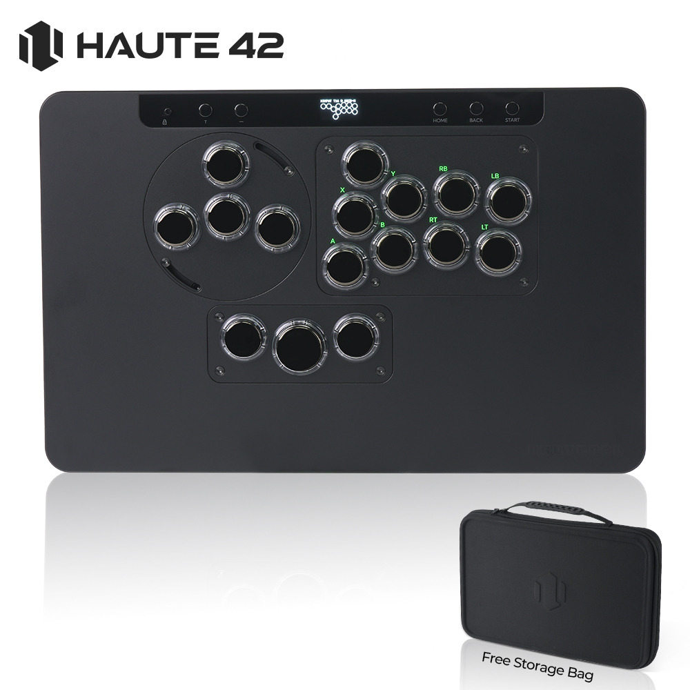 Arcade Fight Stick Hitbox Leverless - Haute42 HautePad X Hitbox Controller Arcade