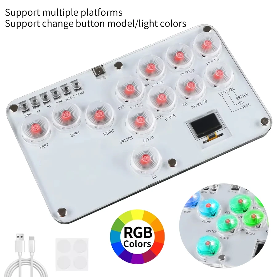Tastiera Arcade Fightstick a 1 - Arcade Fight Stick Hitbox Leverless recensione e prezzo