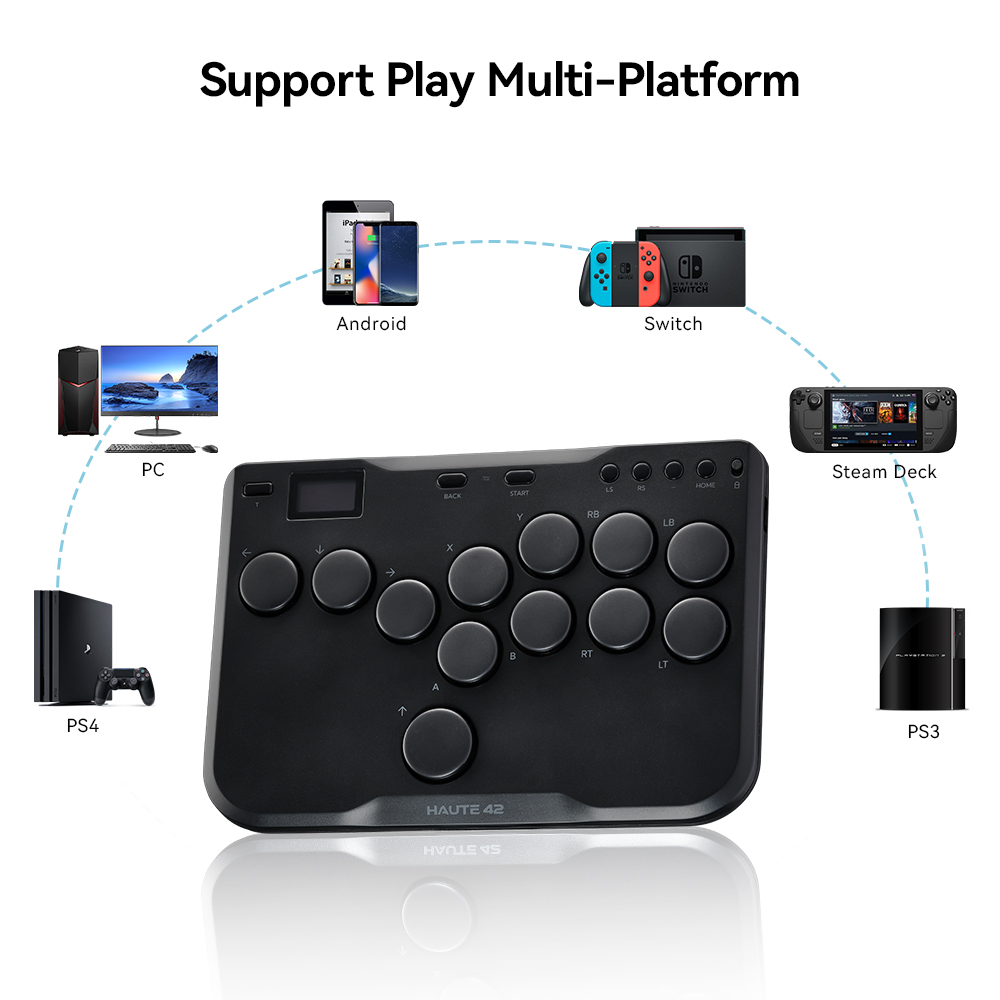 Haute42 Cosmox Mini Arcade Joy - Arcade Stick For Ps5 Pc Switch recensione e prezzo