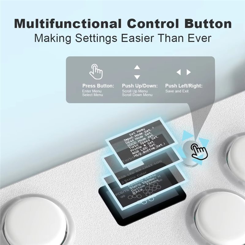 AY14 - Joystick Arcade Senza L - Arcade Stick For Ps5 Pc Switch recensione e prezzo