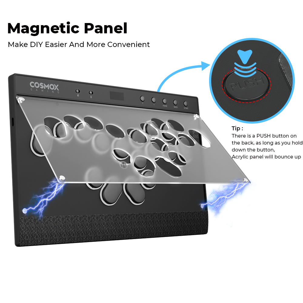 Controller Arcade Magnetico Se - Arcade Fight Stick Hitbox Leverless recensione e prezzo