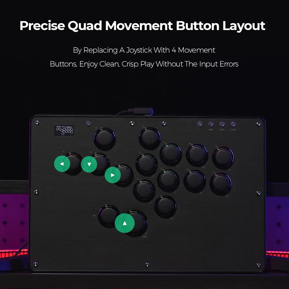 Haute42 Fightstick Arcade Cont - Arcade Fight Stick Hitbox Leverless recensione e prezzo