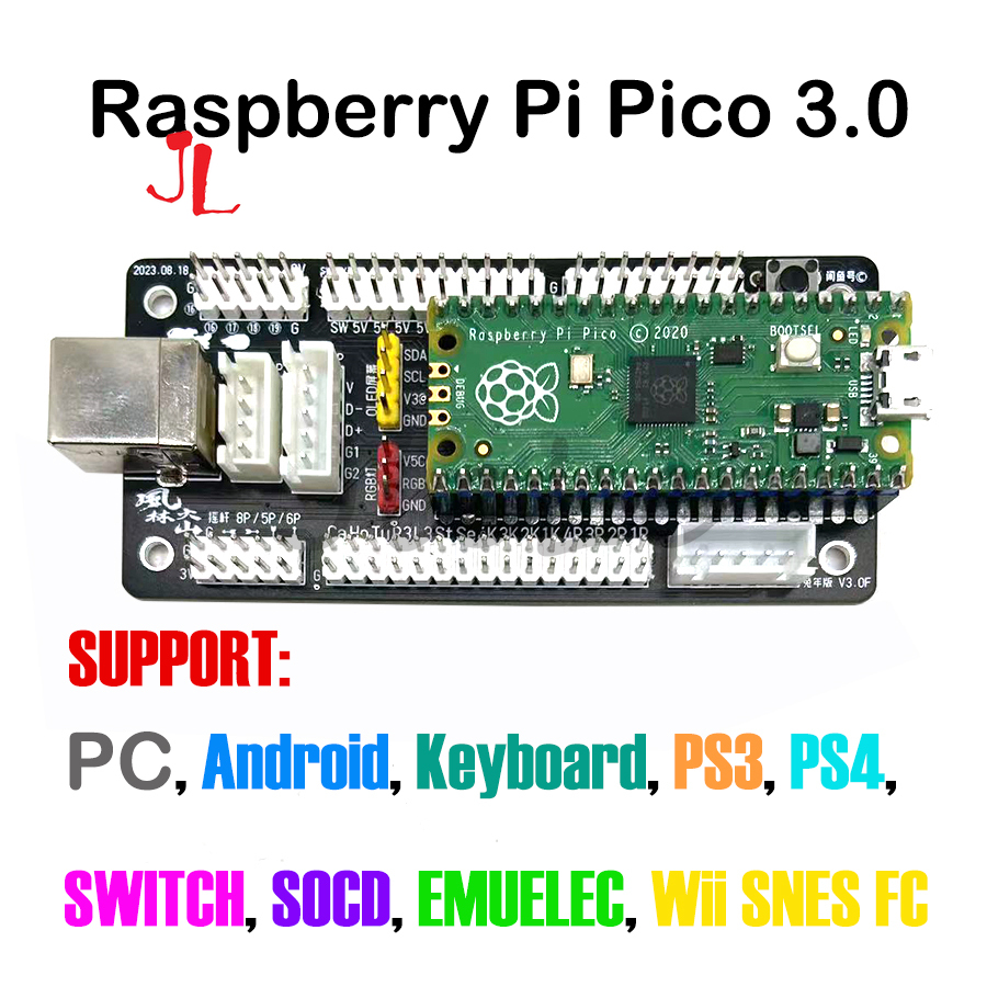 Raspberry Pi Pico 2020/2040 Ze - Arcade Encoder Board Zero Delay Usb recensione e prezzo