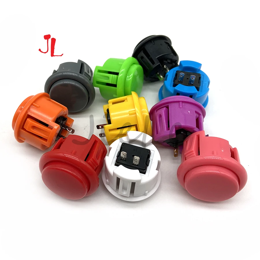 12 pz 24mm 30mm copia Sanwa OB - Arcade Buttons 24Mm 30Mm Snap In recensione e prezzo