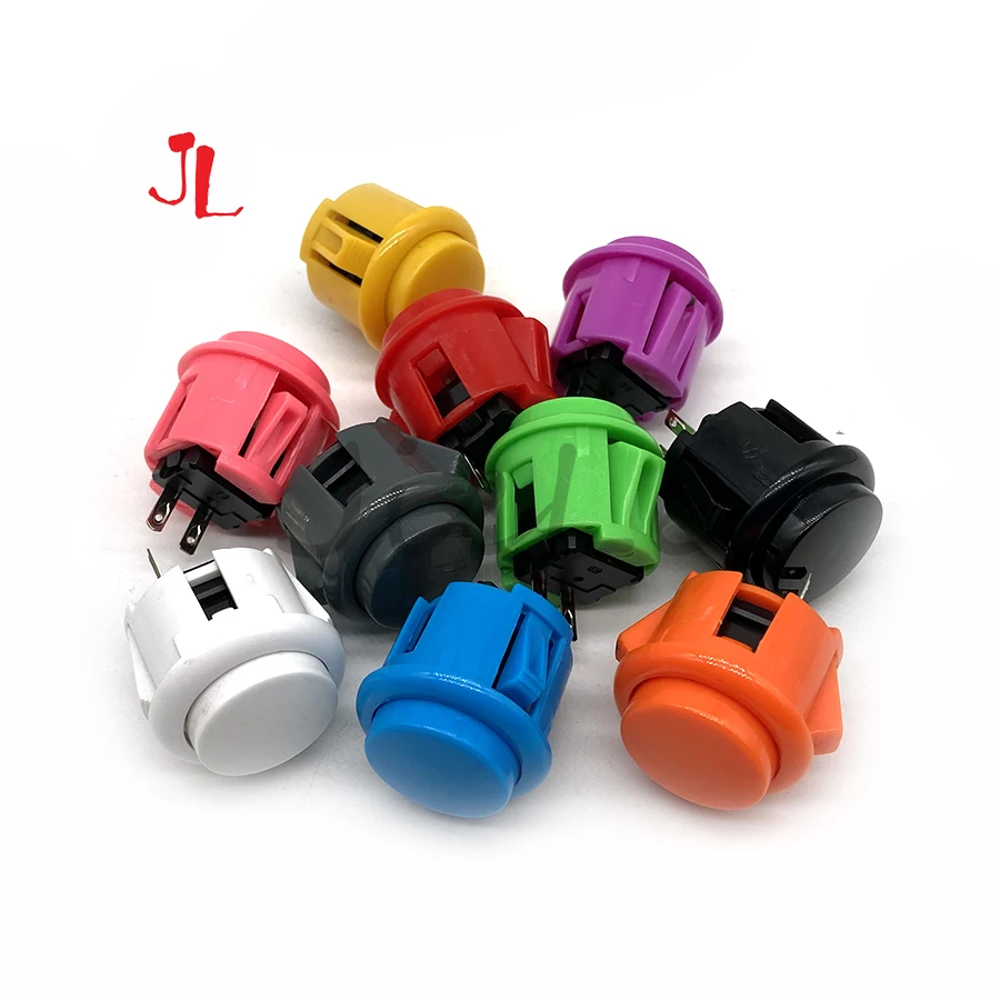12 pz 24mm 30mm copia Sanwa OB - Arcade Buttons 24Mm 30Mm Snap In recensione e prezzo