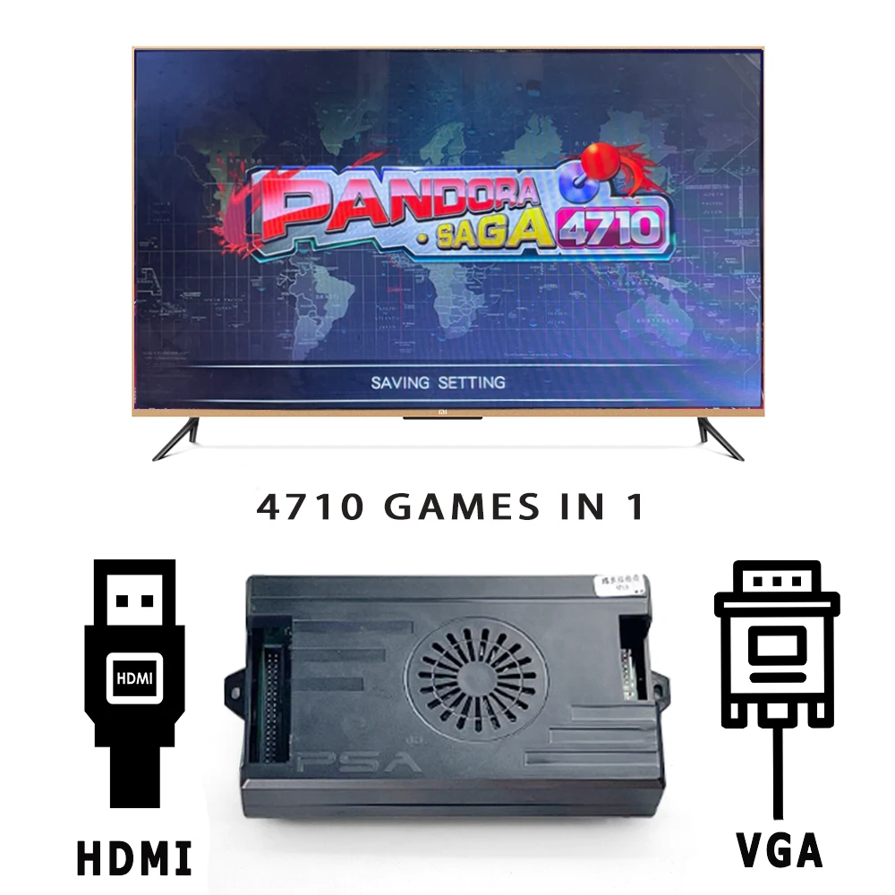 Kit scatola Pandora Saga per 2 - Arcade Cabinet Diy Kit 2 Player recensione e prezzo