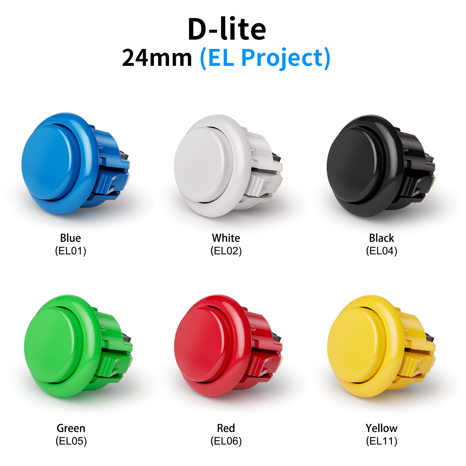 QANBA D-lite Arcade Bottoni Sn - Arcade Buttons 24Mm 30Mm Snap In recensione e prezzo