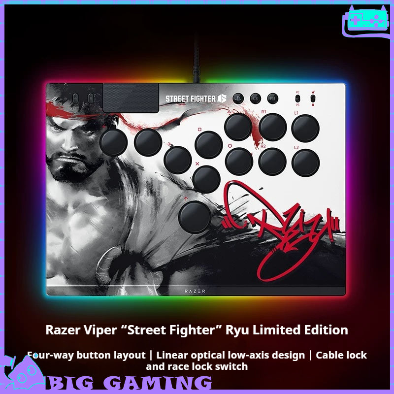 Razer Kitsune Ryu Street Fight - Arcade Fight Stick Hitbox Leverless recensione e prezzo