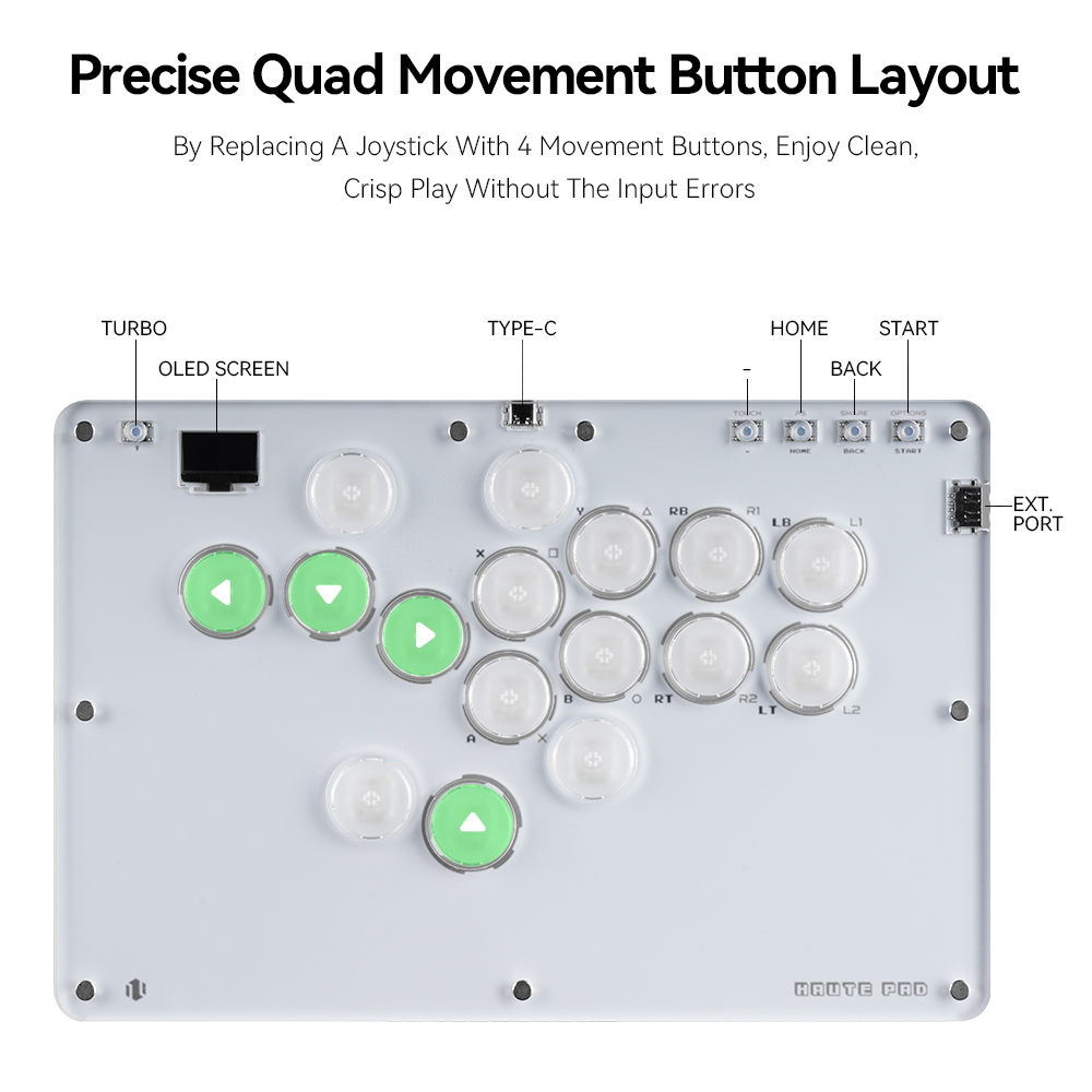 Controller Arcade Haute42 Hitb - Arcade Fight Stick Hitbox Leverless recensione e prezzo