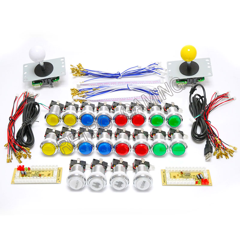 Nuovo Arcade Zero Delay USB En - Arcade Cabinet Diy Kit 2 Player recensione e prezzo