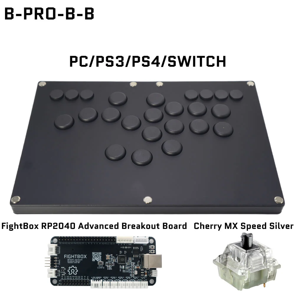 Controller Arcade B-PRO Senza  - Arcade Fight Stick Hitbox Leverless recensione e prezzo