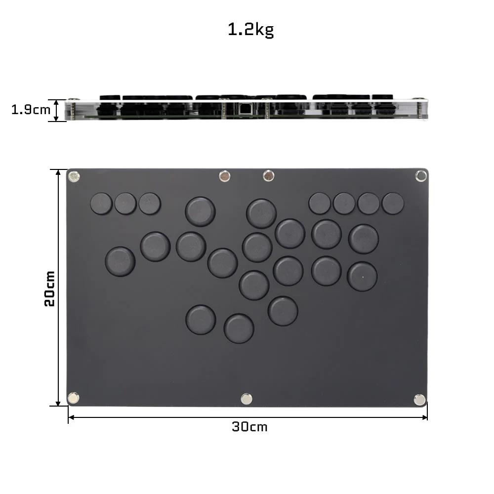 Controller Arcade B-PRO Senza  - Arcade Fight Stick Hitbox Leverless recensione e prezzo