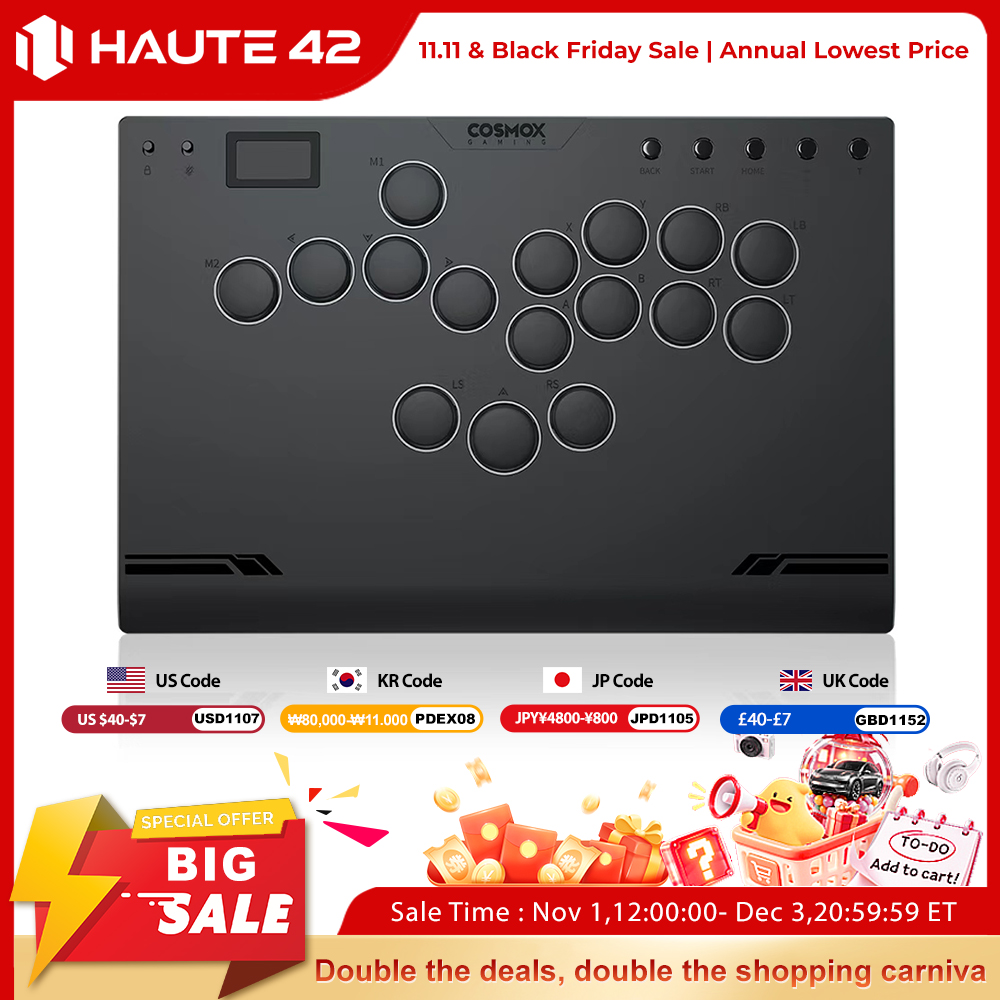 Controller Arcade Haute42 M Ge - Arcade Fight Stick Hitbox Leverless recensione e prezzo