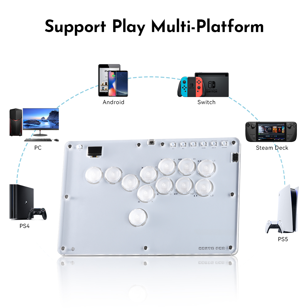 Haute42- COSMOX Controller Min - Arcade Fight Stick Hitbox Leverless recensione e prezzo