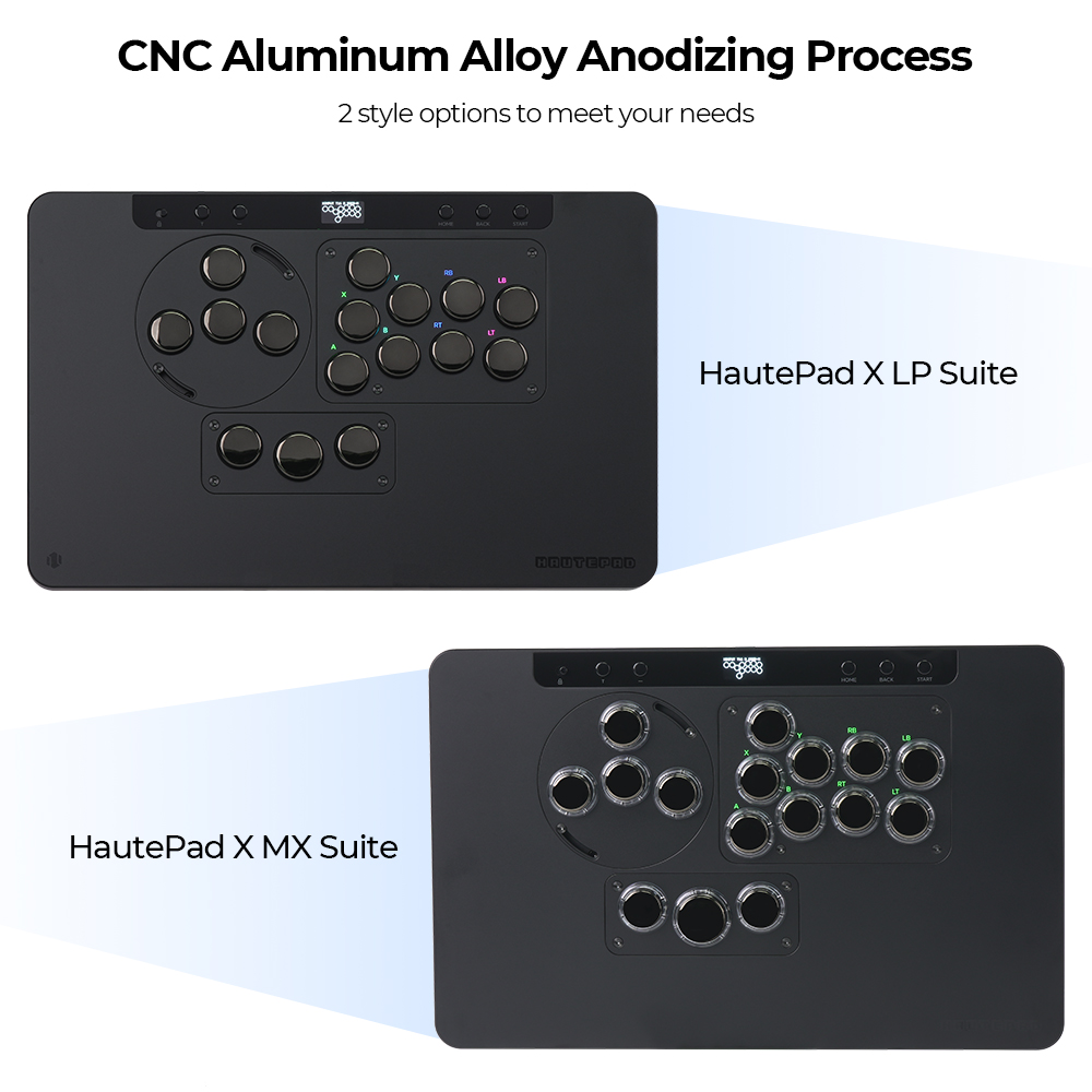 Haute42 HautePad X Hitbox Cont - Arcade Fight Stick Hitbox Leverless recensione e prezzo
